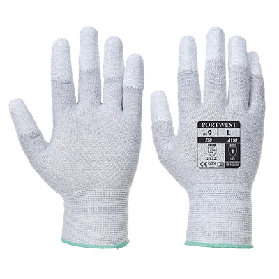 Antistatischer Fingerspitzenhandschuh