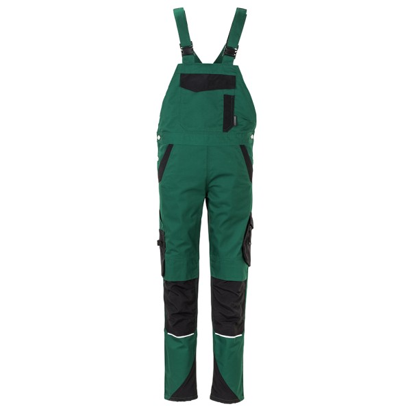 Norit Damen Latzhose grün/schwarz