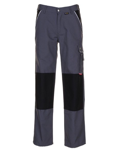 Bundhose 320 grau/schwarz Canvas