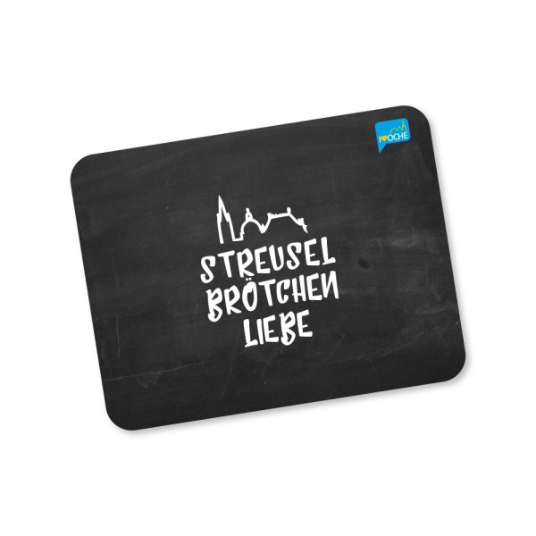 Frühstücksbrettchen Streuselbrötchenliebe