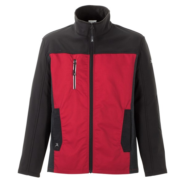 Norit Herren Hybridjacke rot/schwarz