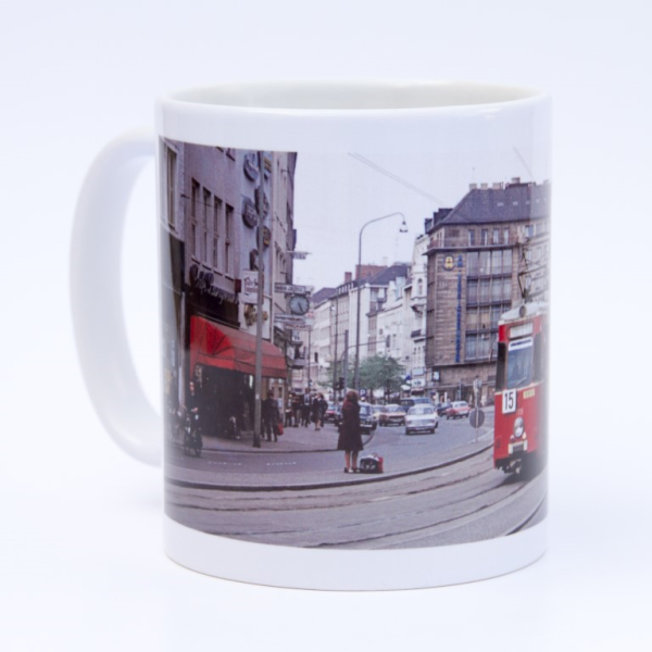 "STRAßENBAHN THEATERPLATZ" - Fototasse