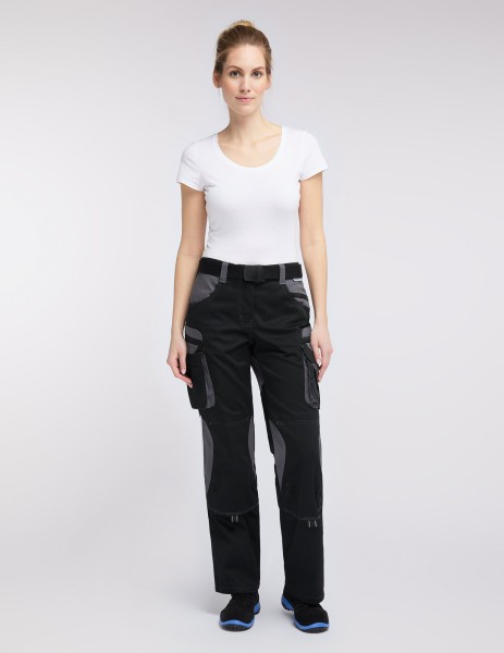 Damen Bundhose, Arbeitshose Tools schwarz/grau