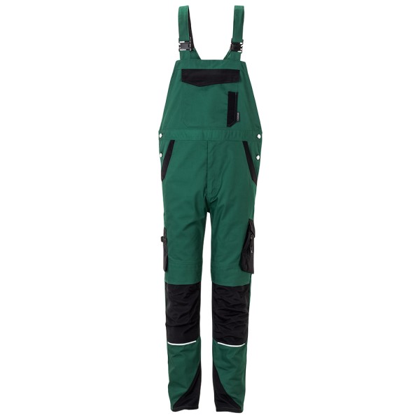 Norit Herren Latzhose grün/schwarz