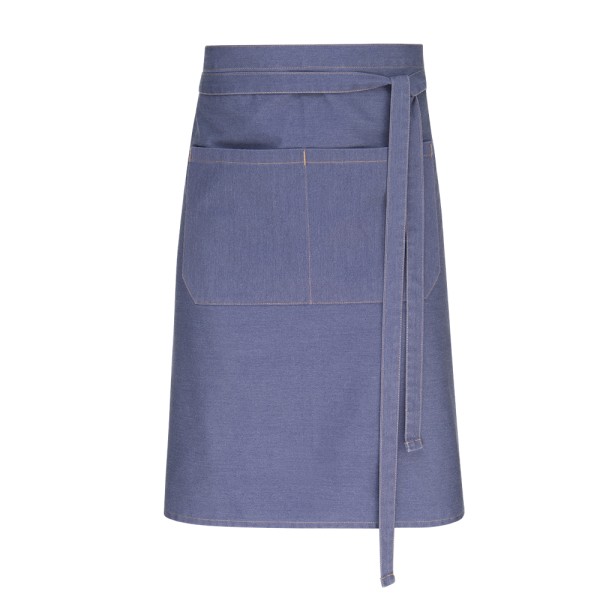 Vorbinder Jeans-Look denimblue 80x60 cm