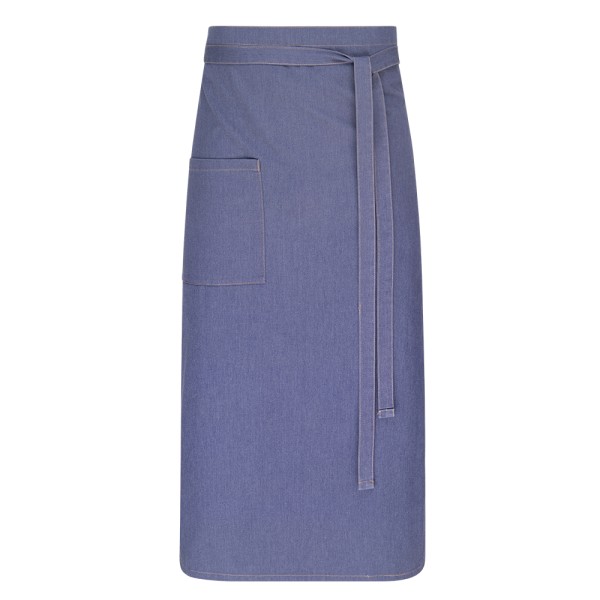 Bistroschürze Jeans-Look denimblue 100x90 cm