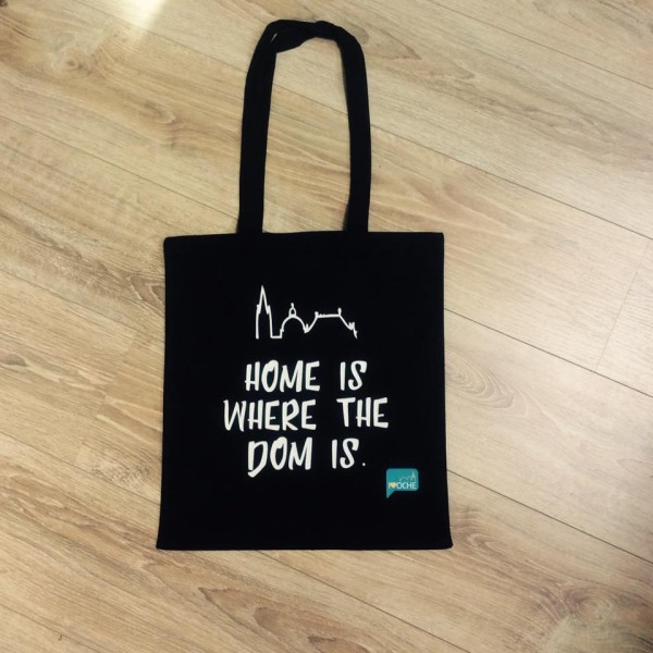 "HOME IS WHERE THE DOM IS" - Baumwolltasche