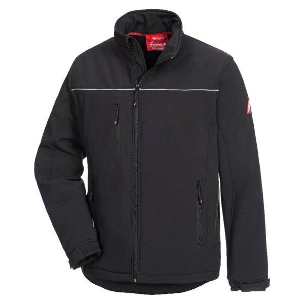 Softshelljacke Motion Tex light, schwarz