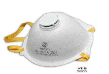 FFP2 Maske mit Ausatemventil 10er Box