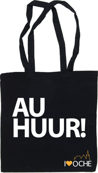 "AU HUUR" - Baumwolltasche