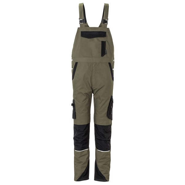 Norit Herren Latzhose oliv/schwarz