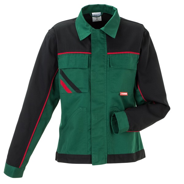 Highline Damen Bundjacke grün/schwarz/rot