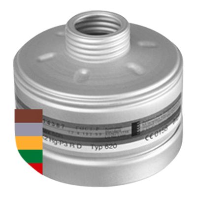 Spezialfilter Dräger 1140 - A1 B2 E2 K1 Hg N0 C0 20 P3 R D