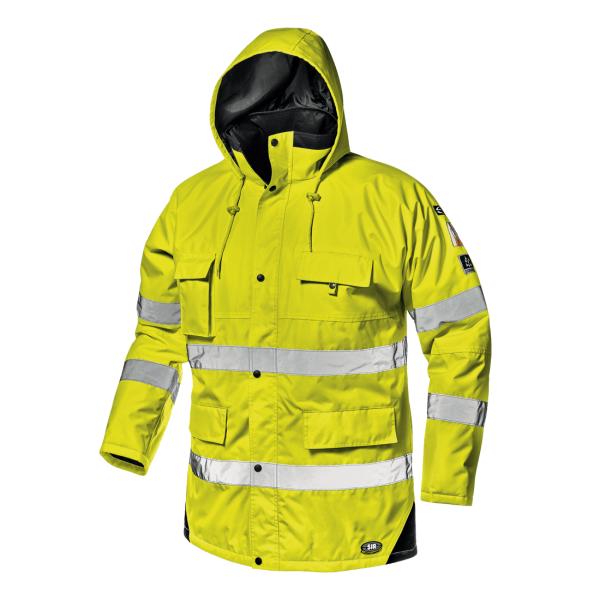Motorway Warnschutzjacke Gelb EN 20471 EN 343