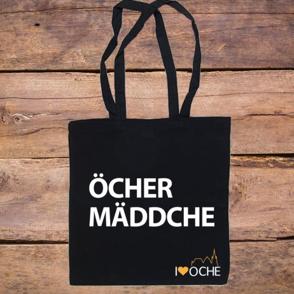 "ÖCHER MÄDDCHE" - Baumwolltasche