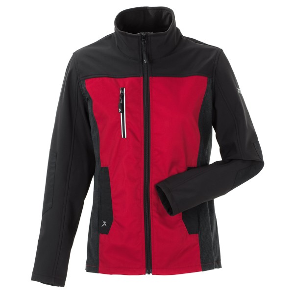 Norit Damen Hybridjacke rot/schwarz