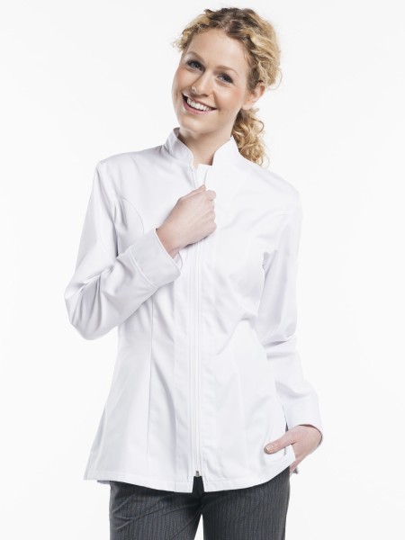 Damen Kochjacke Monza weiß