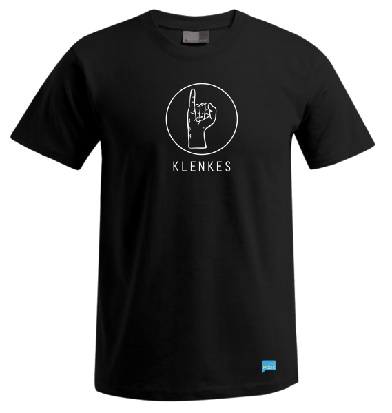 "KLENKES" - schwarzes Herren T-Shirt