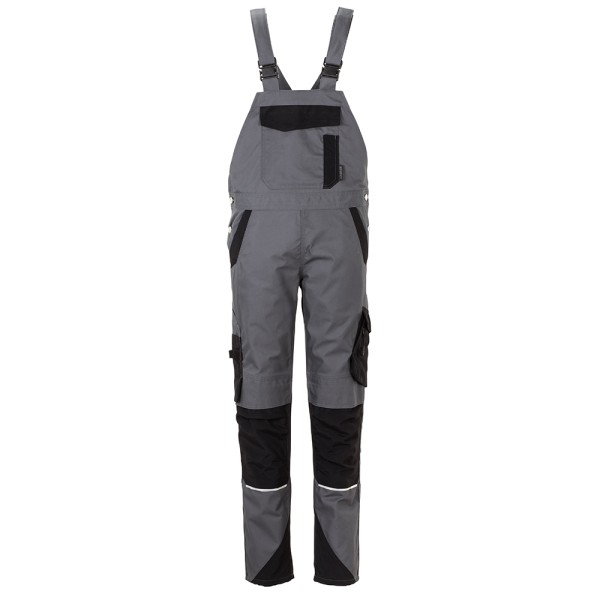 Norit Damen Latzhose schiefer/schwarz