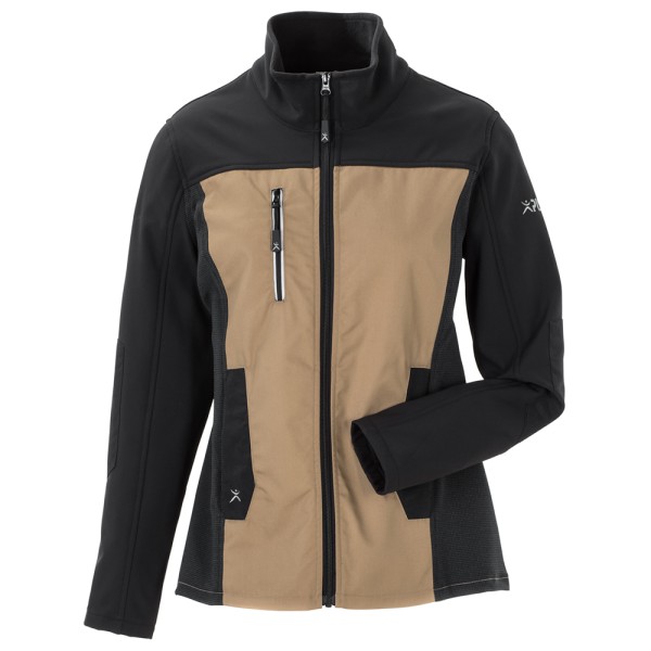 Norit Damen Hybridjacke sand/schwarz