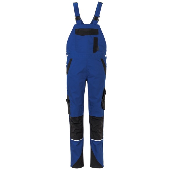 Norit Damen Latzhose kornblau/schwarz